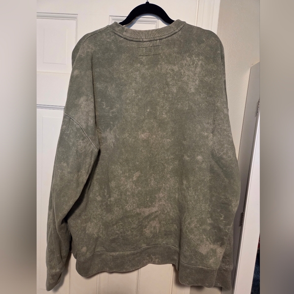Abercrombie and Fitch size XXL Men's Green Crewneck - Picture 3 of 7